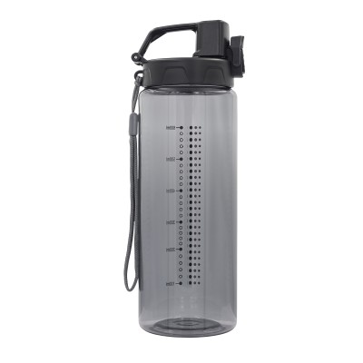 Bidon Feelsogood 700 ml, niebieski/szary