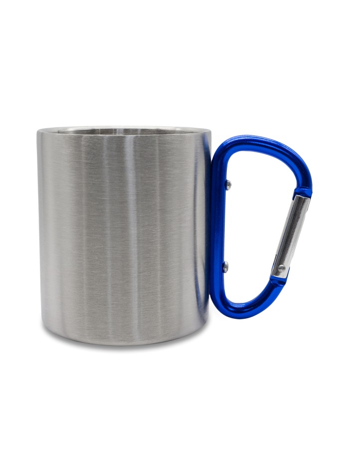 Kubek stalowy Denali 220 ml, niebieski