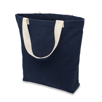 Torba z bawełny 340 g/m2 Batley, granatowy