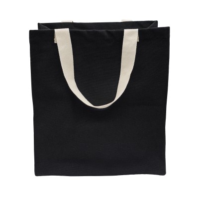Torba z bawełny 340 g/m2 Lisburn, czarny