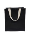 Torba z bawełny 340 g/m2 Lisburn, czarny