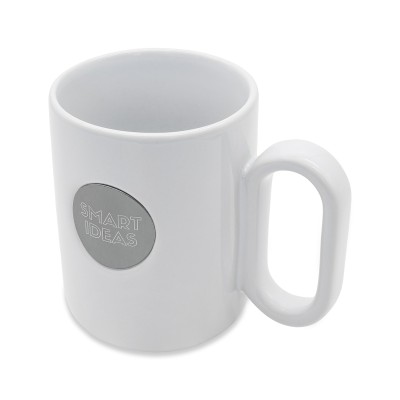 Kubek ceramiczny Pery 480 ml, czarny