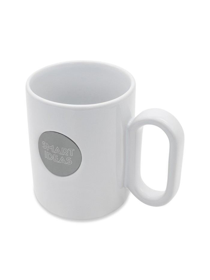 Kubek ceramiczny Pery 480 ml, czarny