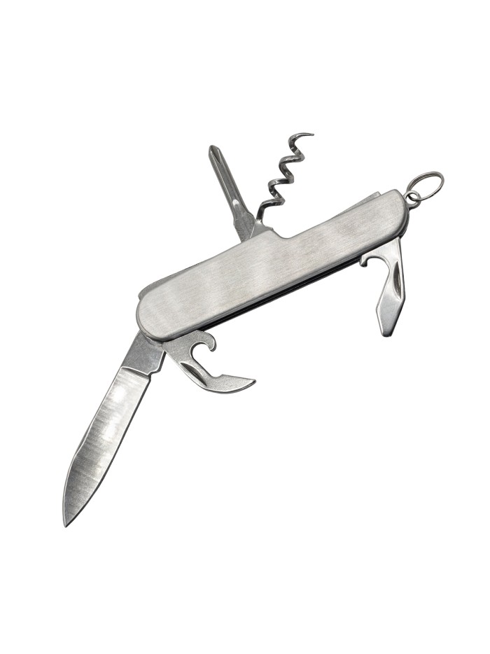 Kieszonkowy scyzoryk Bob, srebrny