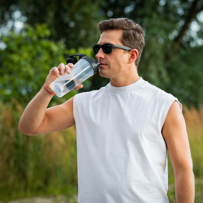 Shaker SmoothMix 700 ml, czarny