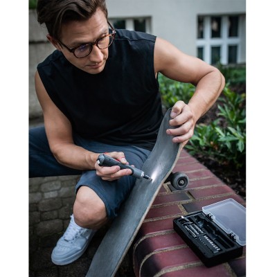 Wkrętak akumulatorowy Bruno, czarny