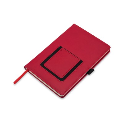 Notes z kieszonką na telefon Eibar, szary