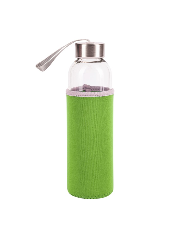 Szklana butelka Vim 500 ml, niebieski