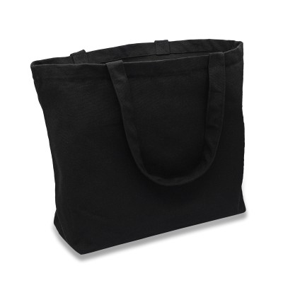 Torba z polibawełny 340g/m2 Peyton, czarny