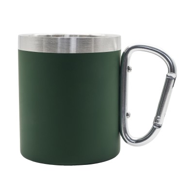 Kubek stalowy Magaro 300 ml, czarny