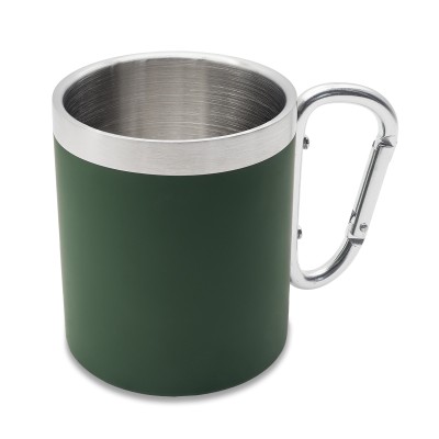Kubek stalowy Magaro 300 ml, czarny