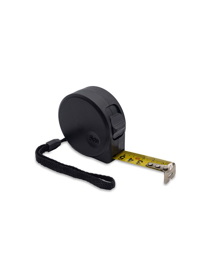 Miarka zwijana 5 m Bemik, czarny