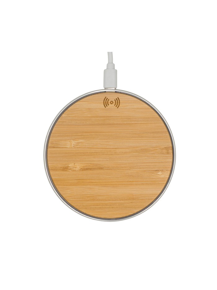 Ładowarka indukcyjna 15W Batam, brązowy