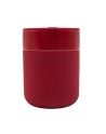 Kubek ceramiczny Caldo 370 ml, czerwony