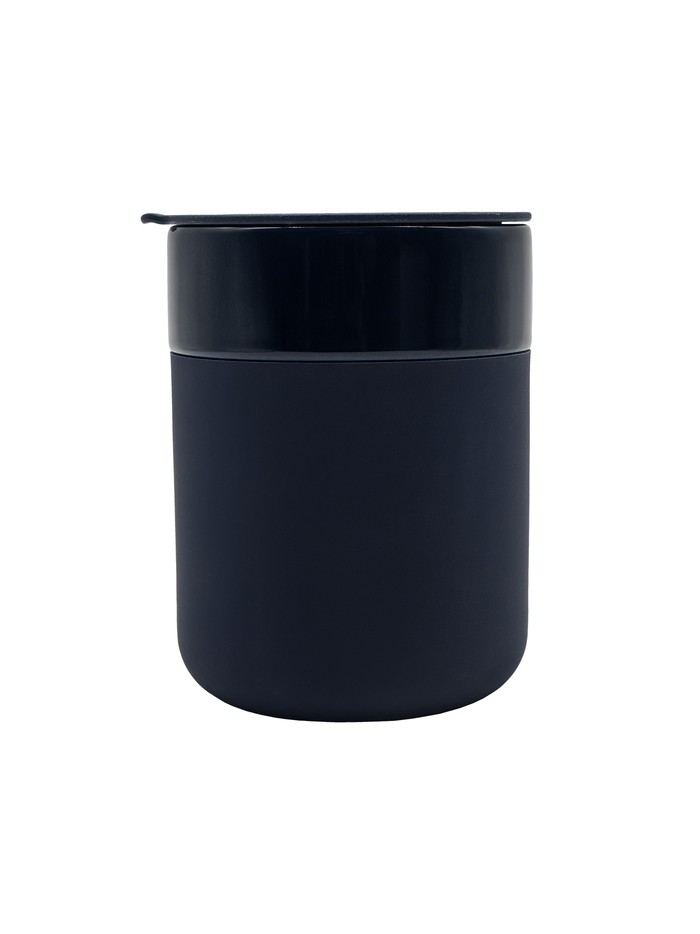 Kubek ceramiczny Caldo 370 ml, czerwony