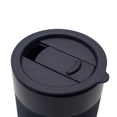 Kubek ceramiczny Caldo 370 ml, czerwony