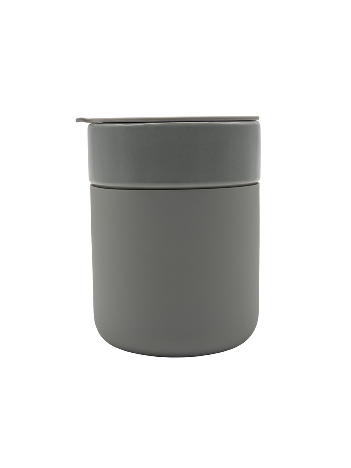 Kubek ceramiczny Caldo 370 ml, czerwony