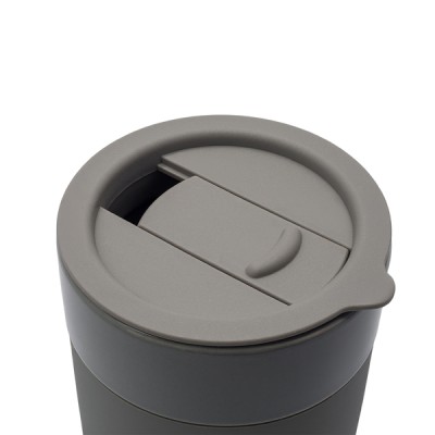 Kubek ceramiczny Caldo 370 ml, czerwony