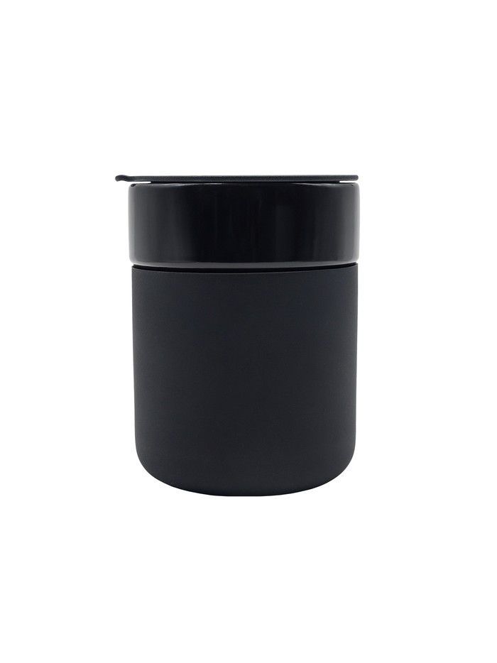 Kubek ceramiczny Caldo 370 ml, czerwony