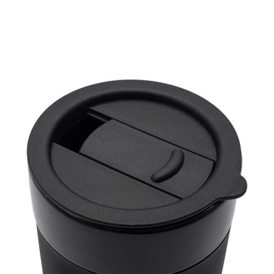 Kubek ceramiczny Caldo 370 ml, czerwony