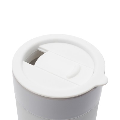 Kubek ceramiczny Caldo 370 ml, czerwony