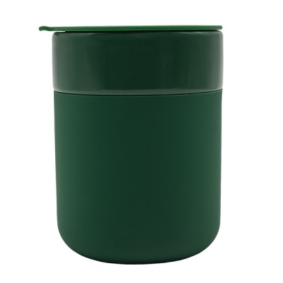 Kubek ceramiczny Caldo 370 ml, czerwony