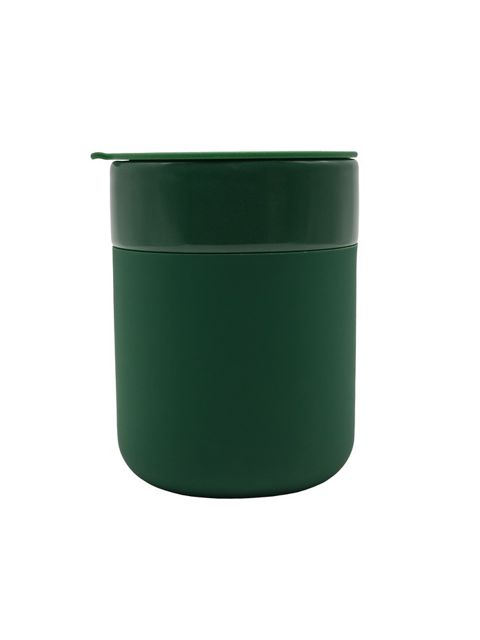Kubek ceramiczny Caldo 370 ml, czerwony