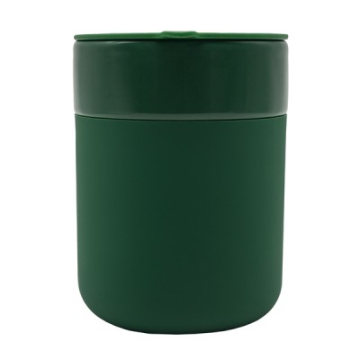 Kubek ceramiczny Caldo 370 ml, czerwony