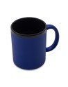 Kubek ceramiczny Velluto 350 ml, niebieski
