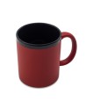 Kubek ceramiczny Velluto 350 ml, niebieski