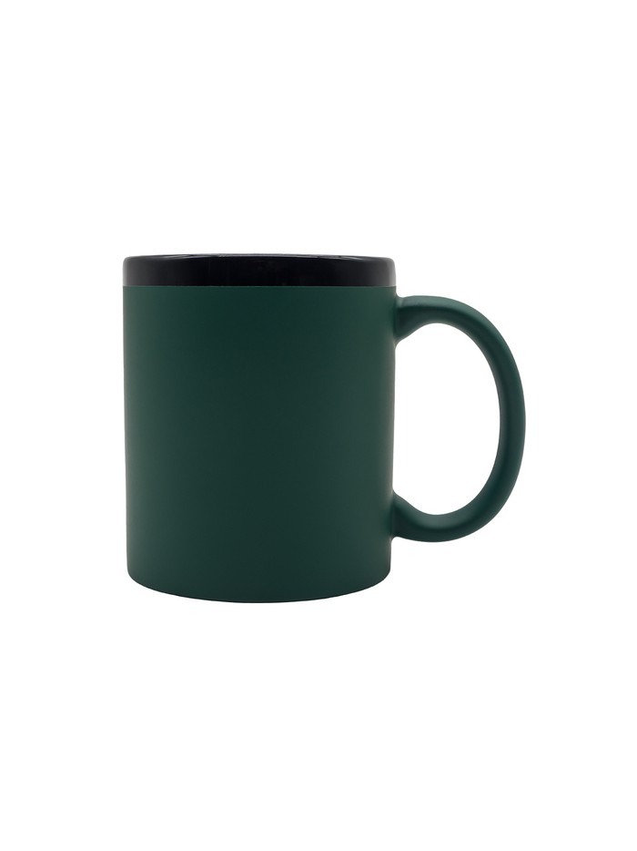 Kubek ceramiczny Velluto 350 ml, niebieski