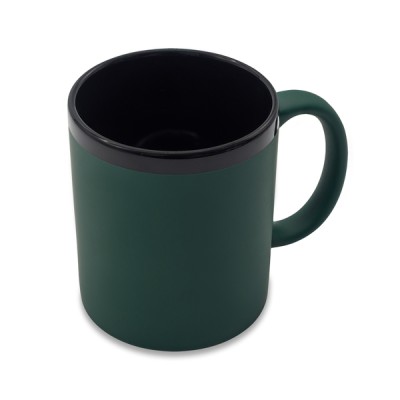 Kubek ceramiczny Velluto 350 ml, niebieski