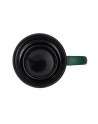 Kubek ceramiczny Velluto 350 ml, niebieski