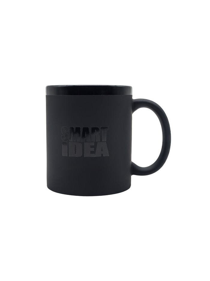 Kubek ceramiczny Velluto 350 ml, niebieski