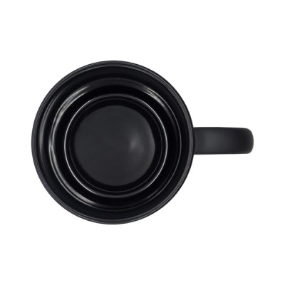 Kubek ceramiczny Velluto 350 ml, niebieski