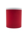 Kubek ceramiczny Velutti 350 ml, czerwony