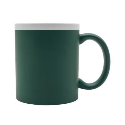 Kubek ceramiczny Velutti 350 ml, czerwony