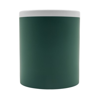Kubek ceramiczny Velutti 350 ml, czerwony