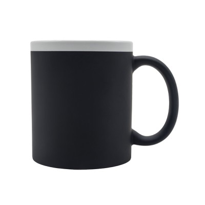 Kubek ceramiczny Velutti 350 ml, czerwony