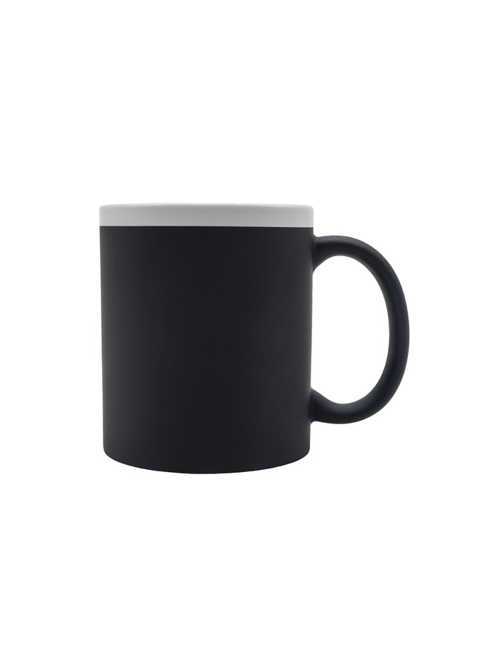 Kubek ceramiczny Velutti 350 ml, czerwony