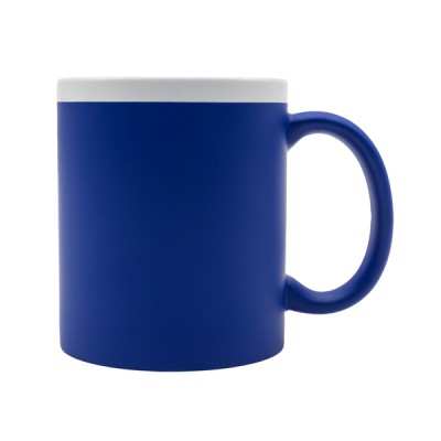 Kubek ceramiczny Velutti 350 ml, czerwony