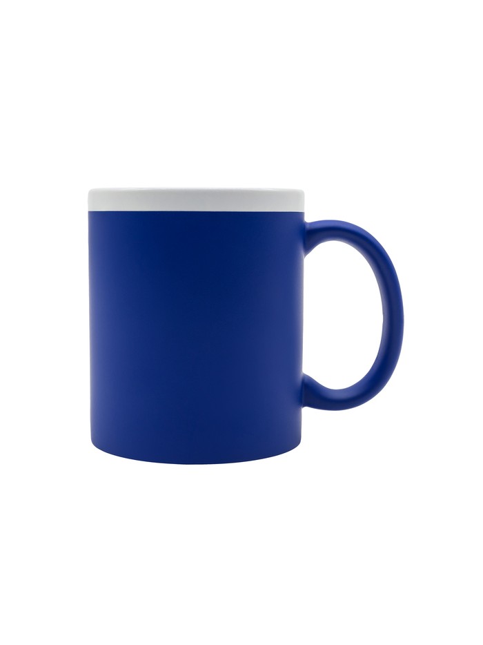 Kubek ceramiczny Velutti 350 ml, czerwony