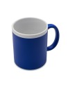 Kubek ceramiczny Velutti 350 ml, czerwony