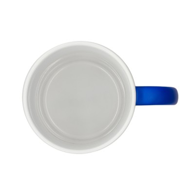 Kubek ceramiczny Velutti 350 ml, czerwony