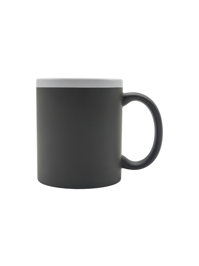 Kubek ceramiczny Velutti 350 ml, czerwony