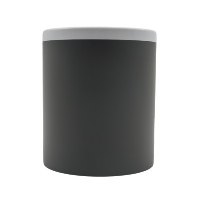 Kubek ceramiczny Velutti 350 ml, czerwony