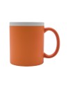 Kubek ceramiczny Velutti 350 ml, czerwony