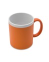 Kubek ceramiczny Velutti 350 ml, czerwony