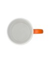 Kubek ceramiczny Velutti 350 ml, czerwony