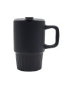 Kubek ceramiczny Azzurro 440 ml, czarny
